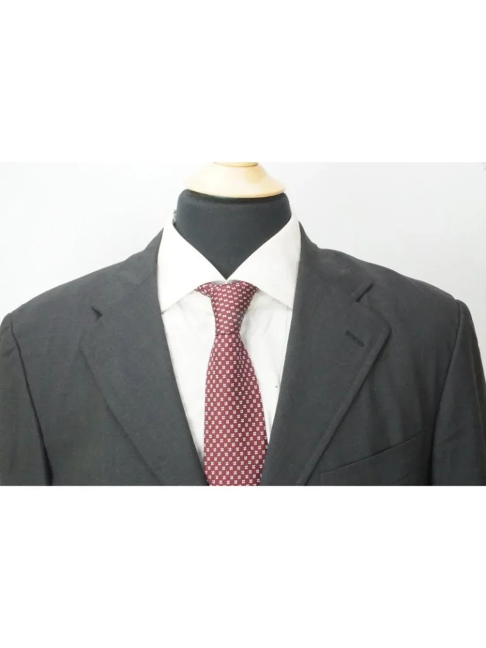 Burberry London Gray S140s Wool Blend 2 Pc Suit Jacket Pants Sz 38R BRAND NEW